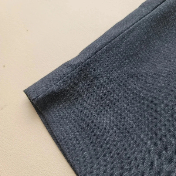 Express Shorts WOMEN'S Gray Bermuda Mid Rise Zip Fly Design Studio Editor 10 L - Picture 10 of 11